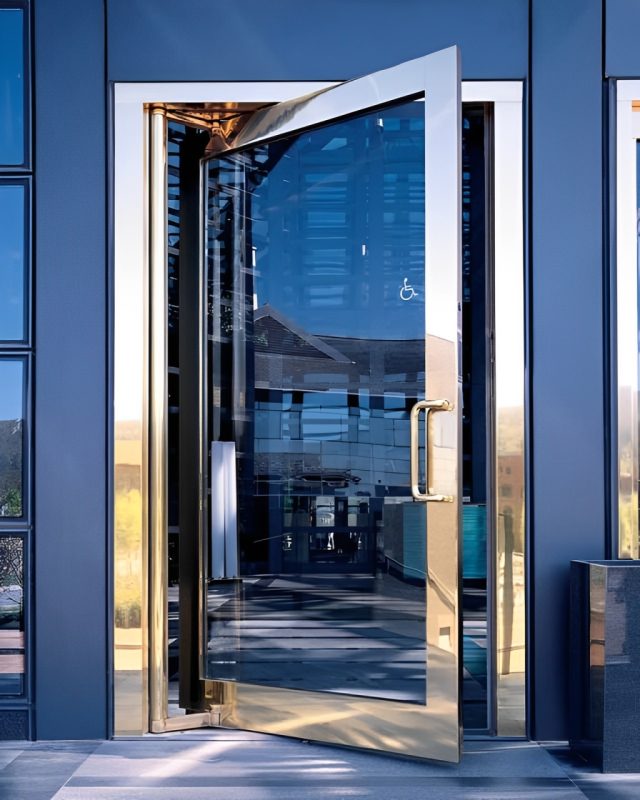 cửa inox kính savax