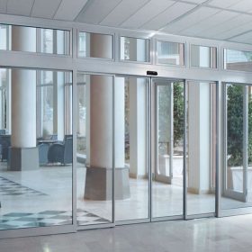 Cửa kéo tự động inox chất lượng, khuấy đảo thị trường tự động hóa hiện nay